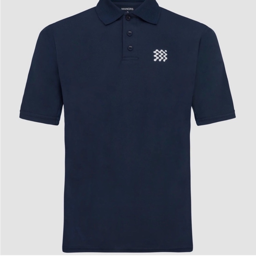 Manors The Course Polo - Navy